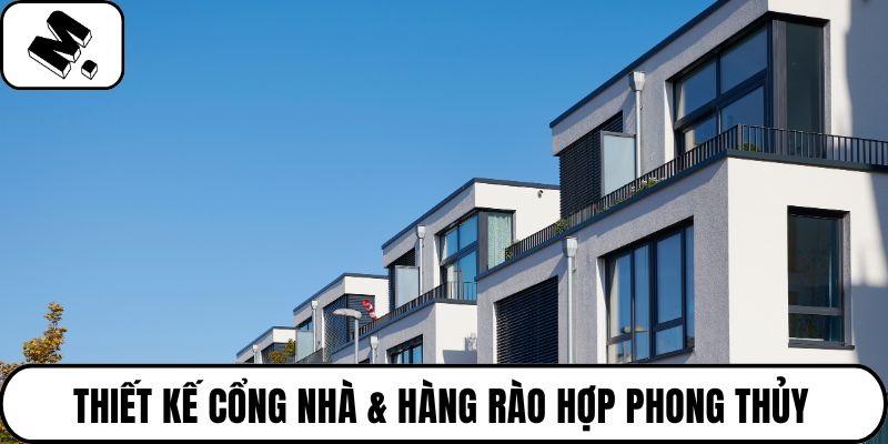 Cổng nhà và hàng rào