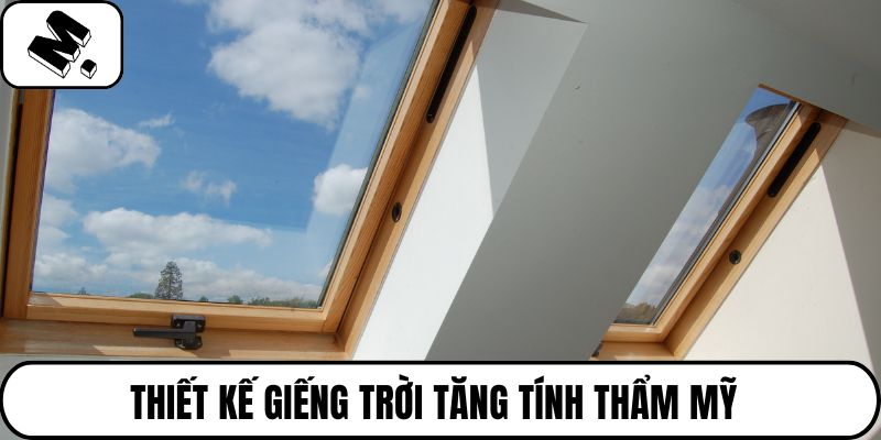 Thiết kế giếng trời tăng tính thẩm mỹ 