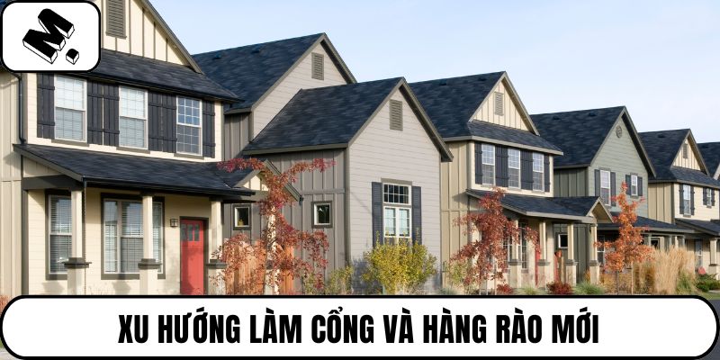 Xu hướng làm cổng và hàng rào mới